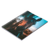 馬ポートレート ノートブック (左側)