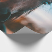 馬ポートレート ラッピングペーパー (角)