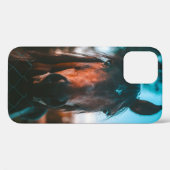 馬ポートレート Case-Mate iPhoneケース (裏面 (横))