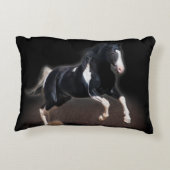 馬ポートレートVIII アクセントクッション (裏面)