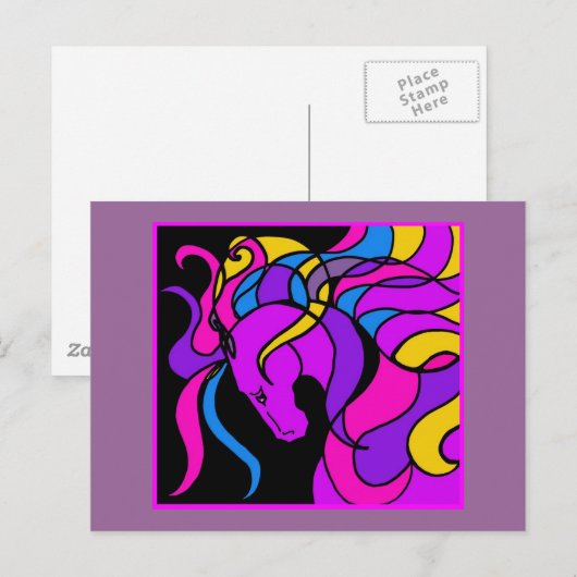 馬マニア ポストカード (正面/裏面)