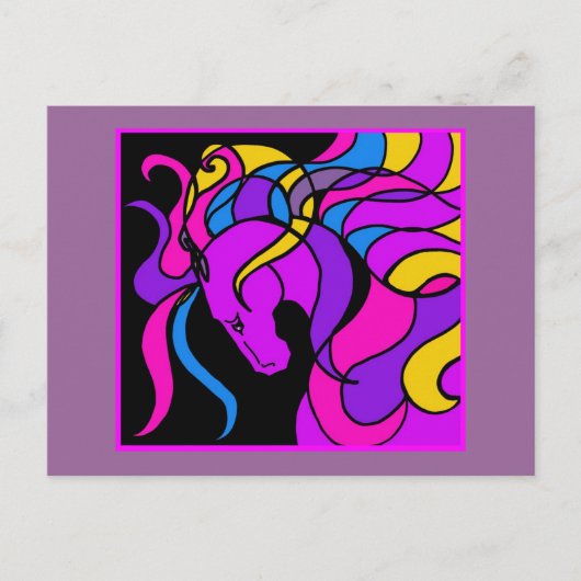 馬マニア ポストカード (正面)