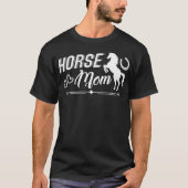 馬ママ冒険の馬 Tシャツ (正面)