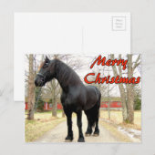 馬メリーなChristmas.jpg シーズンポストカード (正面/裏面)