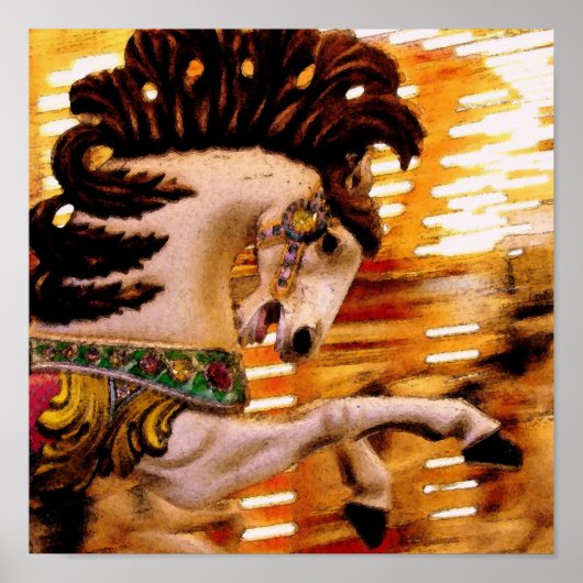 馬メリーに乗る ポスター (正面)