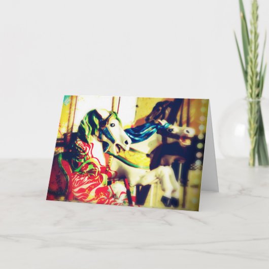 馬メリー カード (正面)