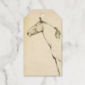 馬モノグラム ギフトタグ (裏面)