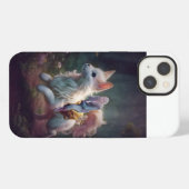 馬ユニーク乗り iPhoneケース (裏面横)
