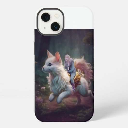 馬ユニーク乗り iPhoneケース (裏面)