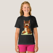 馬ヨガフィットネススポーツ Tシャツ (正面フル)