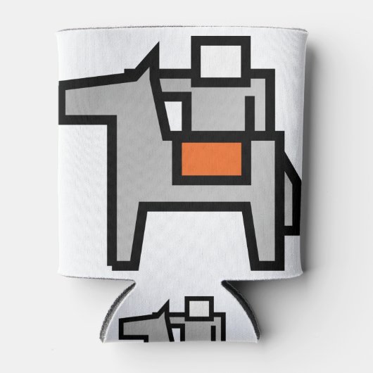馬ライダー1 缶クーラー (正面)