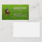 馬ライダー 名刺 (正面/裏面)