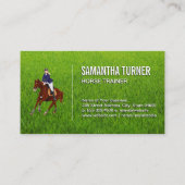 馬ライダー 名刺 (正面)