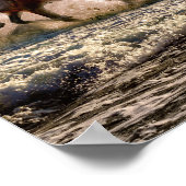 馬ランニングのポスター ポスター (角)