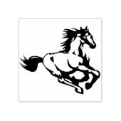 馬ランニングの紋章 ラバースタンプ (インプリント)