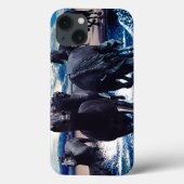 馬ランニングは水中にいる Case-Mate iPhoneケース (裏面)