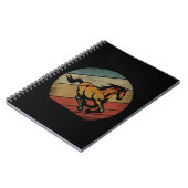 馬ヴィンテージ ノートブック (左側)