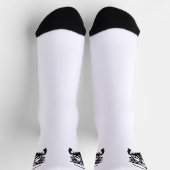 馬上のカウボーイ 名前入り ソックス (上部)