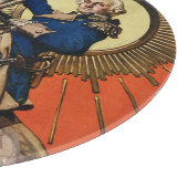 馬上のジョージ・ワシントン カッティングボード (角)