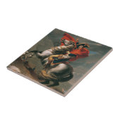 馬上のナポレオン、サン・ベルナール峠の戦い タイル (側面)