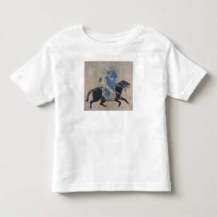 馬上のモンゴルの射手 トドラーTシャツ