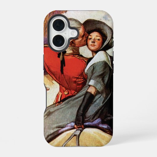 馬上の恋人たち iPhone 16ケース (裏面)