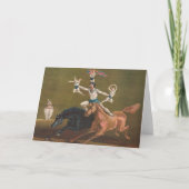 馬上の曲芸師。 カード (正面)