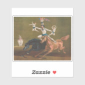 馬上の曲芸師。 シール (シート)