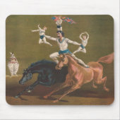 馬上の曲芸師。 マウスパッド (正面)