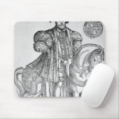 馬上の王ヘンリー八世 マウスパッド (マウス)