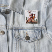 馬上の道化師 缶バッジ (インサイチュ)