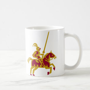 馬上の騎士 コーヒーマグカップ