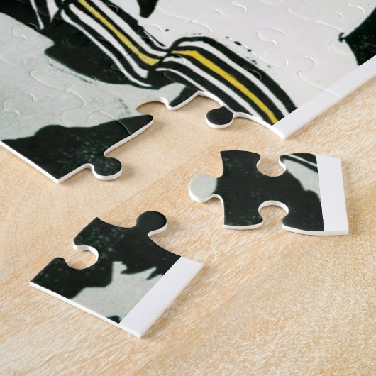 馬上の騎士 ジグソーパズル (側面)