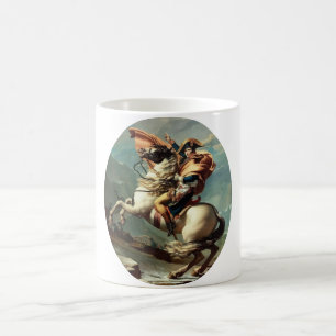 馬上のNapoleon Bonaparte コーヒーマグカップ