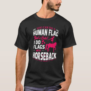 馬上バウルティング騎馬の旗 Tシャツ