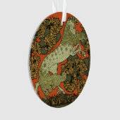 馬中世の芸術工芸品アールヌーボー オーナメント (正面)