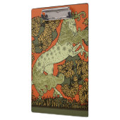 馬中世の芸術工芸品アールヌーボー クリップボード (左)