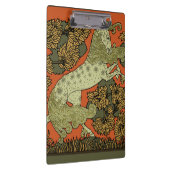 馬中世の芸術工芸品アールヌーボー クリップボード (右)