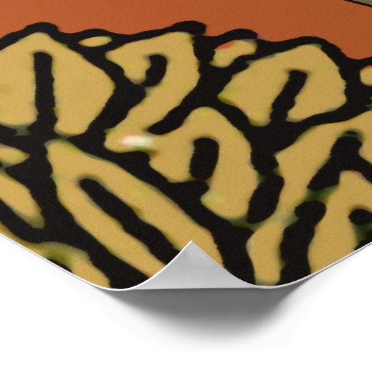 馬中世の芸術工芸品アールヌーボー ポスター (角)