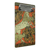 馬中世の芸術工芸品アールヌーボー ミニクリップボード (アングル)