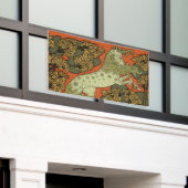 馬中世の芸術工芸品アールヌーボー 横断幕 (ビルの外側)