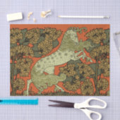 馬中世の芸術工芸品アールヌーボー 薄葉紙 (クラフト)