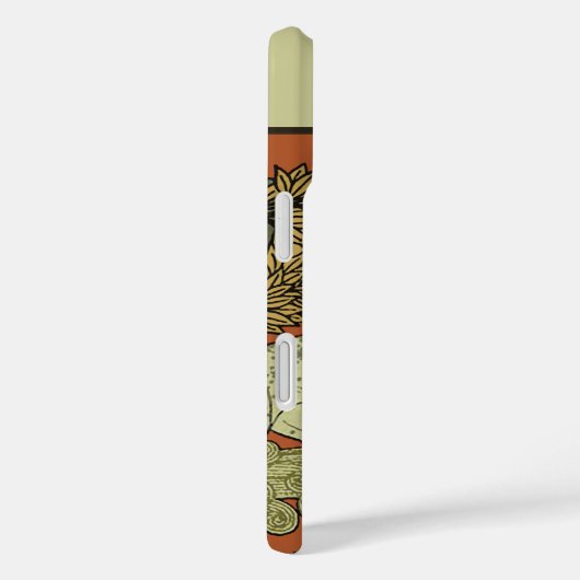 馬中世の芸術工芸品アールヌーボー Case-Mate iPhoneケース (裏面 / 右)