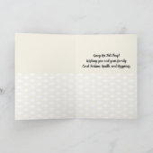 馬中国のの花の年 シーズンカード (内部)