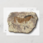 馬中国の石はがき ポストカード (正面/裏面)