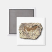 馬中国の石磁石 マグネット (正面/裏面)