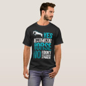 馬主衣装 馬術 馬 14 Tシャツ (正面フル)