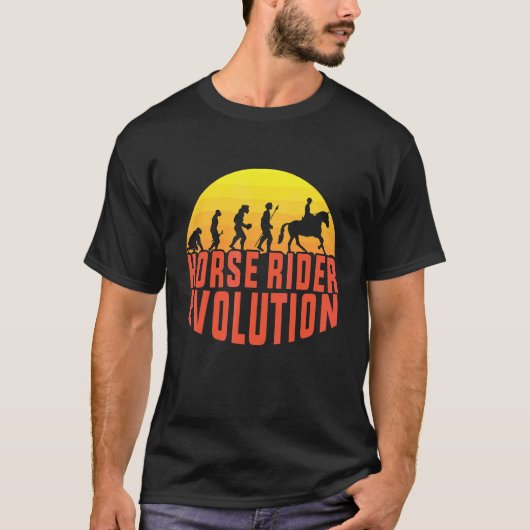 馬乗り進化論 Tシャツ (正面)