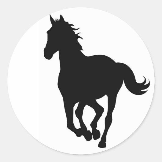 馬乗り ラウンドシール (正面)