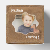 馬付きカウボーイレザー フェイバーボックス (上部)